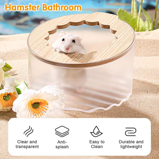 🛁 Baño para Hamster AS+PVC - Ref: WJ-10