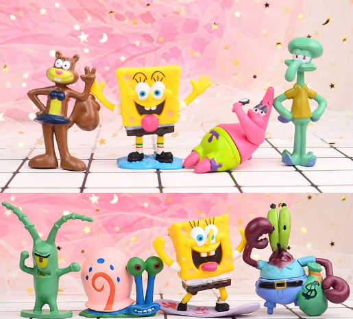 Kit BoB Esponja X 8 piezas